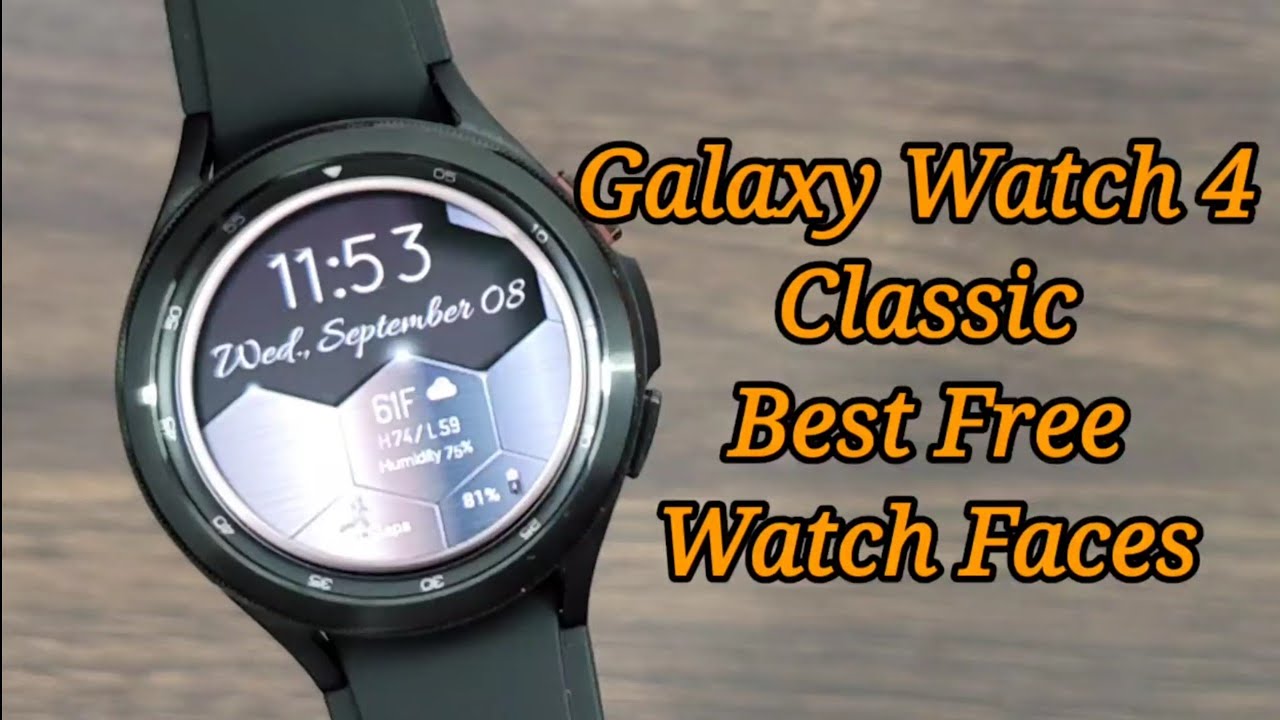 100+ Mind Blowing Galaxy Watch 4/Galaxy Watch 4 Classic Watch Faces ...