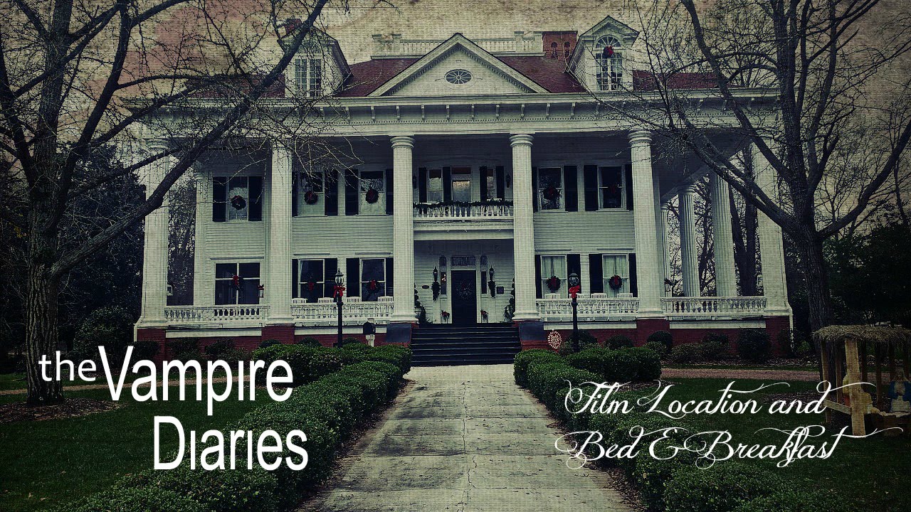 Twelve Oaks Bed and Breakfast Covington Vampire Diaries Film Location