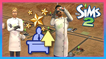 The Sims 2 Strangetown - Curious - We Are Top Scientist!