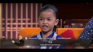 Fla, Gadis Cilik PENIRU Suara Burung | HITAM PUTIH (11/09/18) 3-4