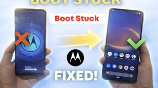 Motorola Phone Stuck on Boot Logo | Bootloop Problem Solved