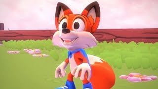 New Super Lucky's Tale 100% Walkthrough - Part 01: Sky Castle (Heavy Heads)