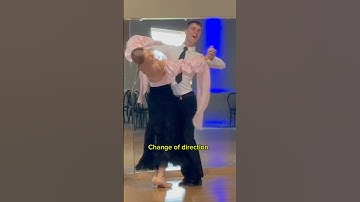 Beautiful Slow Foxtrot Routine with Figure Names & Timing by Roma & Marta ❤️ #dance#ballroomdance