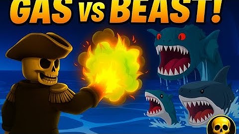 GAS FRUIT vs SEA BEAST in Update 25! (Terror Shark Battle!)