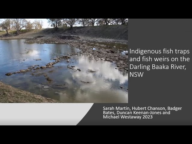 Indigenous Fish Traps & Fish Weirs on the Darling (Baaka) River