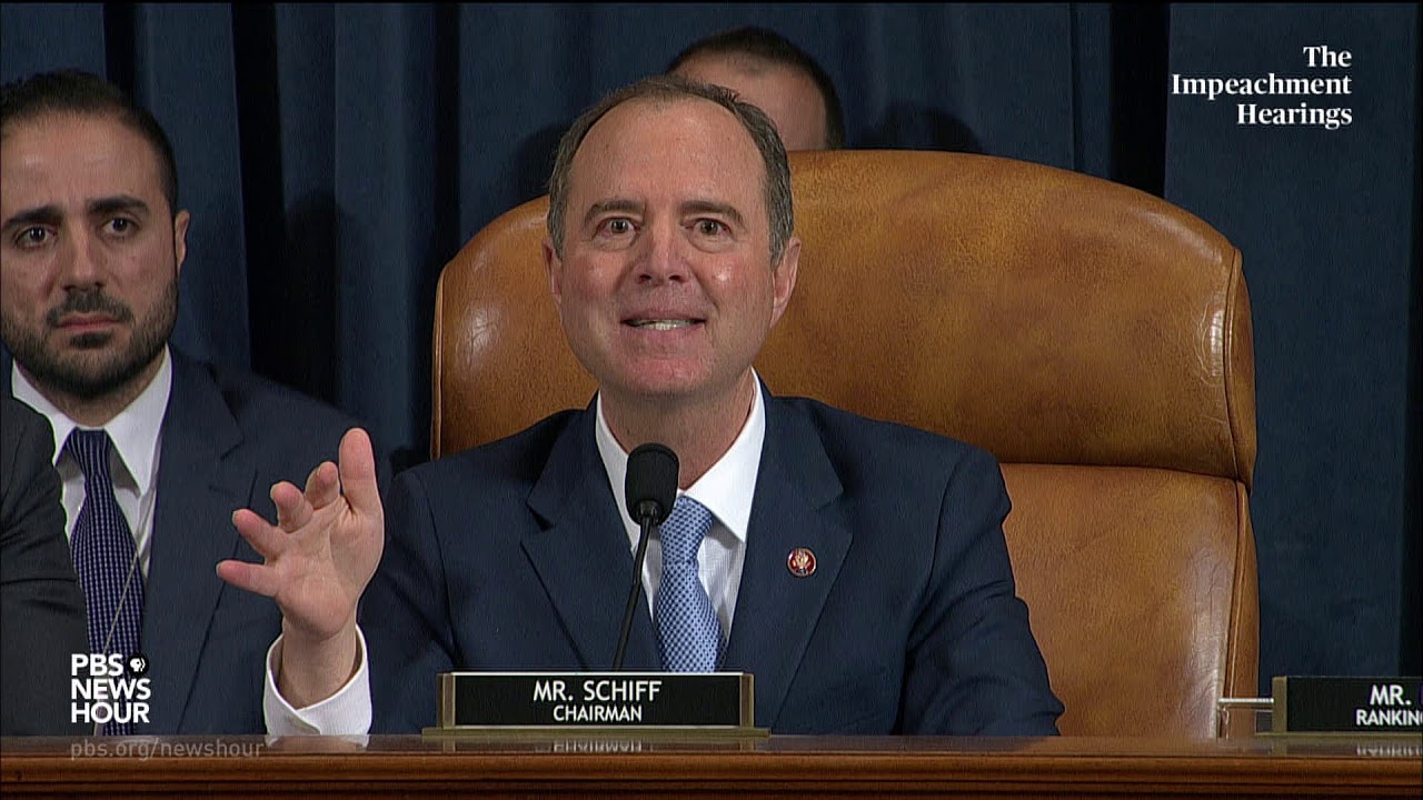 Rep. Adam Schiff: 'The Uncontested Facts Show This President ...