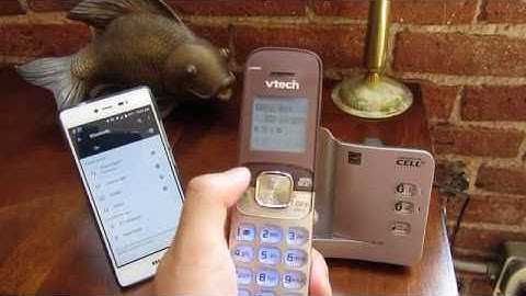 VTech Connect to Cell - How to Pair BlueTooth to Cell Phone