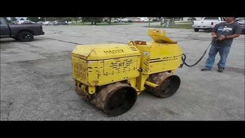 Wacker RT820 trench compactor for sale | no-reserve Internet auction August 25, 2016