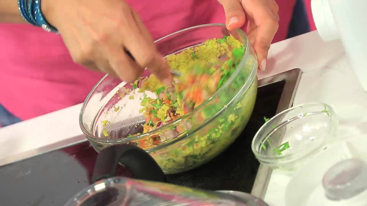 سلطة مكسيكية - فاهيتا - خبز تورتيلا | زعفران وفانيلا حلقة كاملة