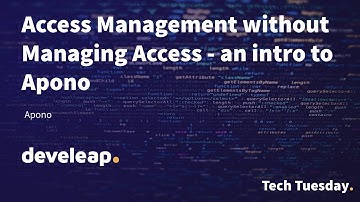 Access Management without Managing Access - an intro to Apono | develeap Tech Tuesdays [Hebrew]