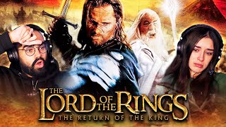 Our first time watching THE LORD OF THE RINGS: THE RETURN OF THE KING 2003 blind movie reaction!