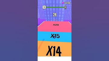 Roof rails Levels 56 - Gameplay Walkthrough Tutorial #shorts