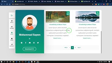Responsive Website using Html5, CSS3, JavaScript, jQuery and Bootstrap 4