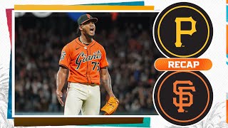 Pirates vs. Giants Game Highlights (4/26/24) | MLB Highlights｜San Francisco Giants