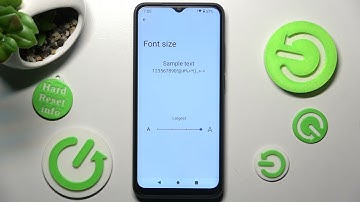 How to Change Font Size on XIAOMI Redmi A1 - Resize Font