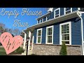 NEW EMPTY HOUSE TOUR//CLOSING DAY//RYAN HOMES CONSTRUCTION//RYAN HOMES COLUMBIA MODEL