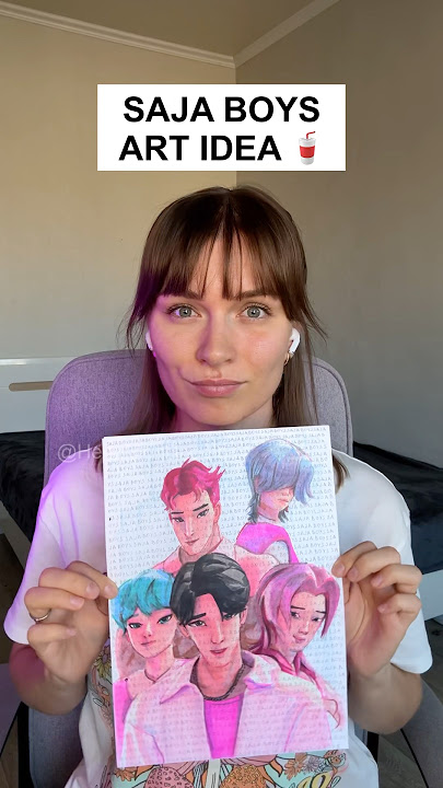 Saja Boys Drawing Idea🥤K-pop Demon Hunters Art #art #drawing #kpopdemonhunters