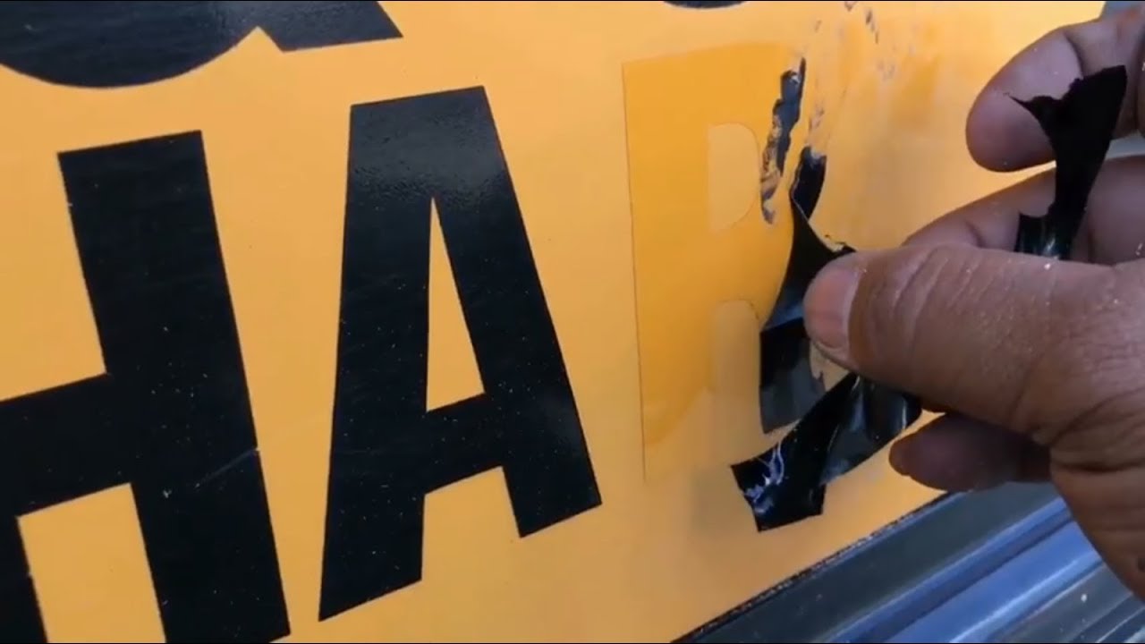 EP 4 BUS HOME BUILD : Decal/Sticker removal & creative way to fix a ...