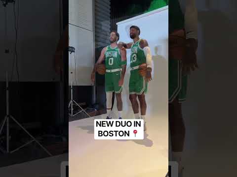 New duo in Boston! Jayson Tatum and Paul George!