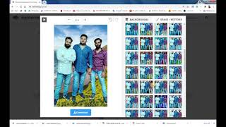 how to change photo background online - YouTube