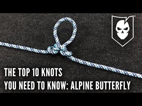 The Top 10 Knots You Need to Know: Alpine Butterfly