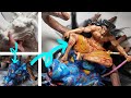 【フィギュア制作】(IF)もしもあの時おでんがカイドウを...フィギュア作ってみた！ The making of Oden Kohzuki -ONEPIECE-【clay figure】