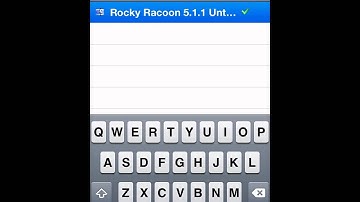 How to untether a tethered jailbreak 5.1.1 Rocky Racoon cydia