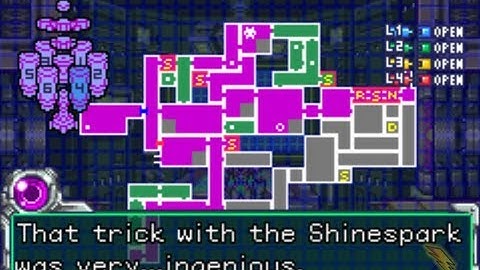 Metroid Fusion 100% Walkthrough - Extra - Secret Message