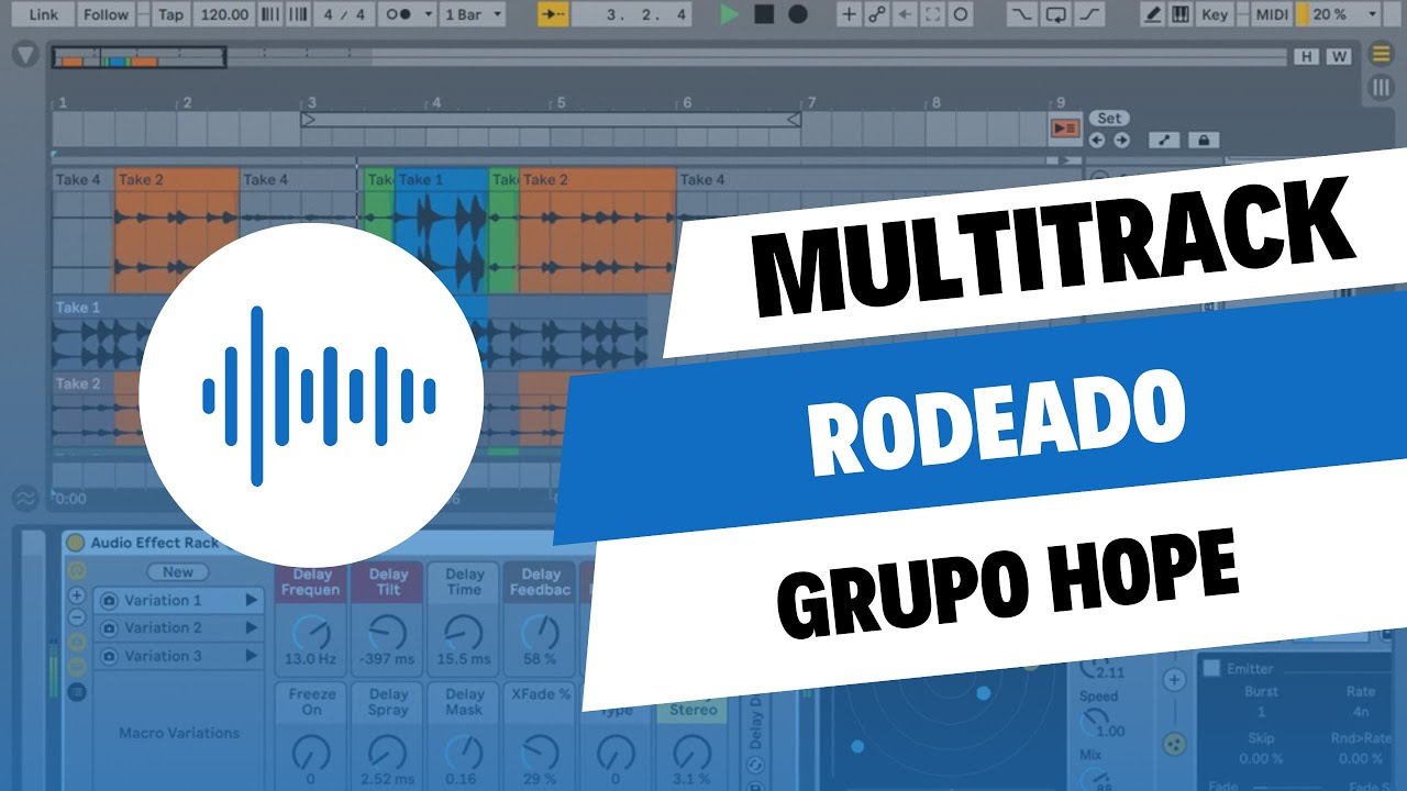 Rodeado MultiTrack - Rodeado Grupo Hope & Tba Worship - YouTube