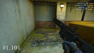 CS GO M4A4 1 second 4 kill