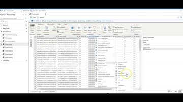 ADF Data Wrangling with Power Query: Date Time Formatting
