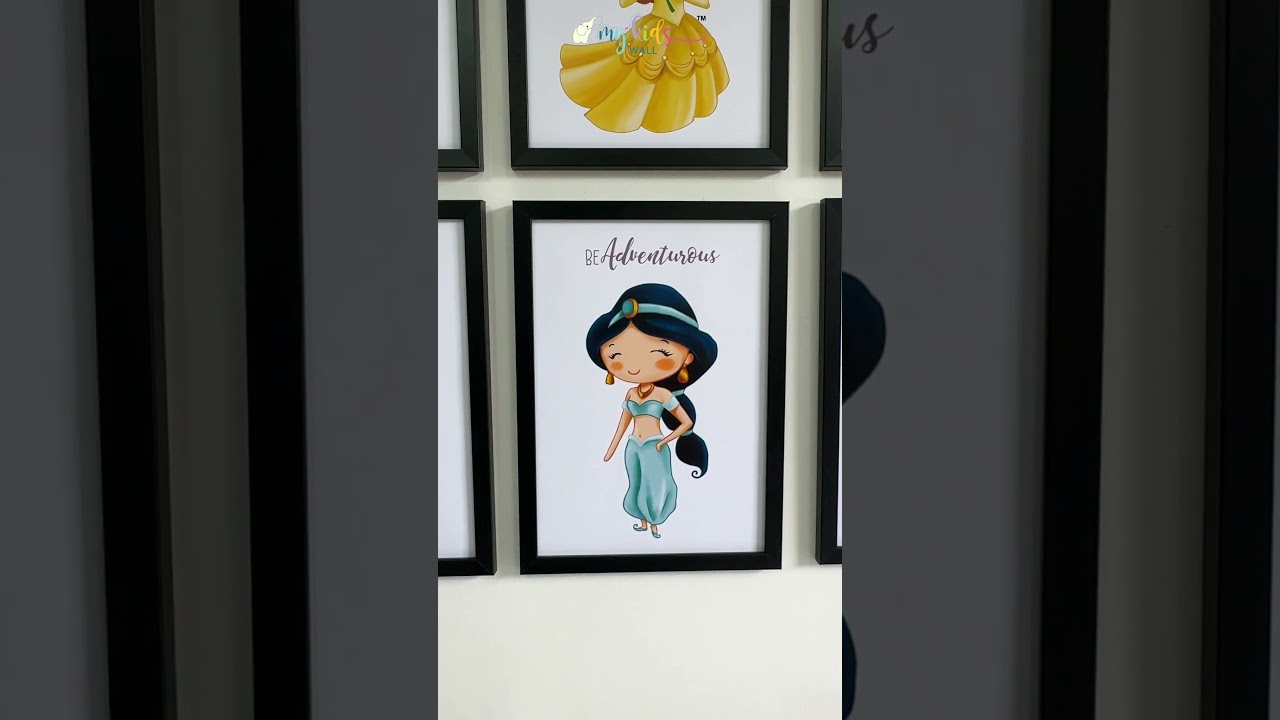 💕👸 Adorable Princess Décor for Her Walls! 🌟