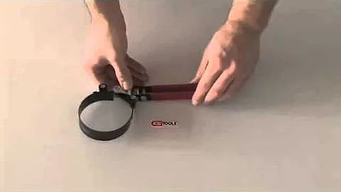 Video application Oil Filter Strap Wrench KS Tools 150 9378