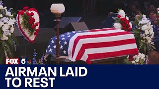 Airman killed by Florida deputy laid to rest | FOX 5 News Resimi