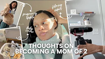 DAY IN THE LIFE | 34 weeks pregnant, sharing my feelings, baby prep