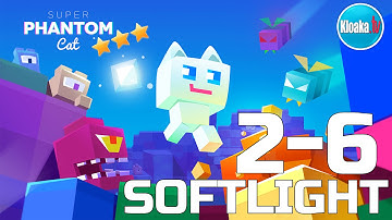 Super Phantom Cat - Level 2-6 - SOFTLIGHT Walkthrough (3 Stars)