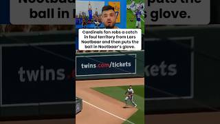 YO😱#mlb #baseball #stlouis #mlbbaseball #catch #stlouiscardinals #trending #larsnootbaar #cardinals