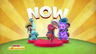 Disney Junior Now Bumper Dino Ranch Mickey Mornings Version 2