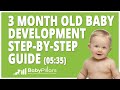 3 Month Old Baby Development – The Base For Proper  Baby Development By BabyPillars