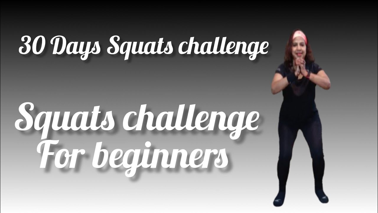 Squats Challenge | 30 Day Squats Challenge | Toned Your Leg And Butt ...