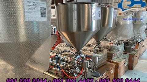 MÁY CHIẾT RÓT 2 VÒI BÁN TỰ ĐỘNG