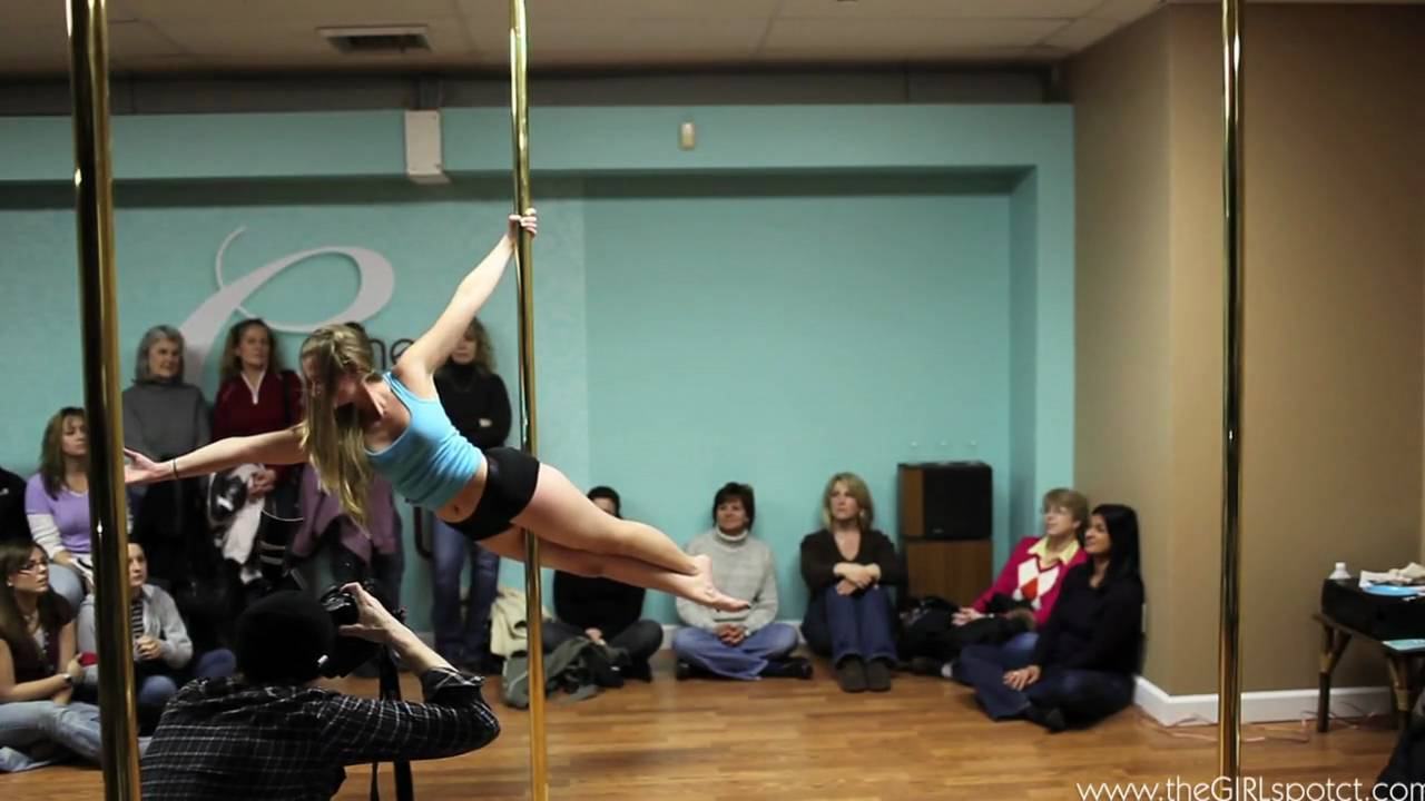 The Girl Spot Pole Dance Demo YouTube