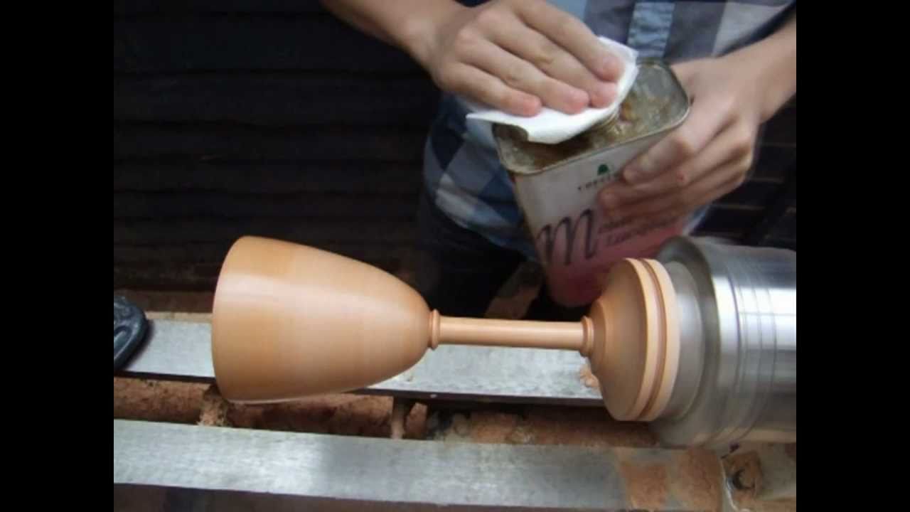 Woodturning Projects    - Turning a Wooden Goblet - YouTube