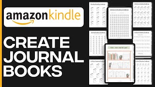 How to Create Journal Books for Amazon KDP (book bolt tutorial)