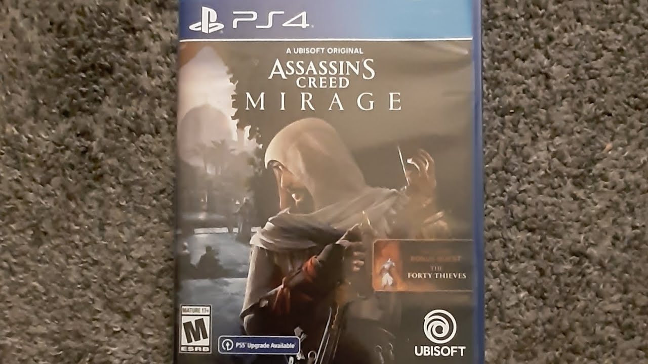 Assassin's Creed Mirage PS4 Unboxing 