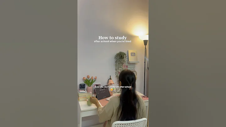 How to study after school when tired ?! 📚🥱🫩 #shorts #studymotivation