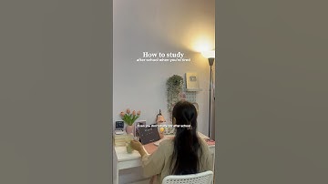 How to study after school when tired ?! 📚🥱🫩 #shorts #studymotivation