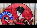 Geisha Stained Glass Panel | Making a Japanese Style Suncatcher