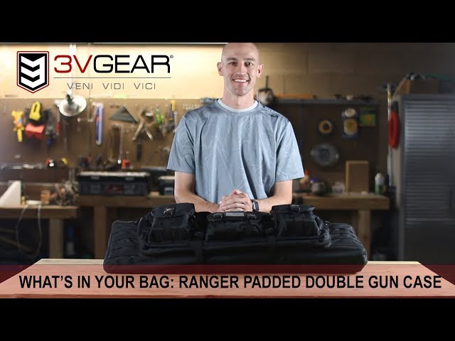 3V Gear Ranger 36 Padded Double Rifle Case