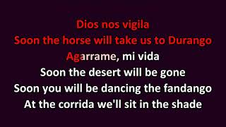 Bob Dylan - Romance In Durango KARAOKE